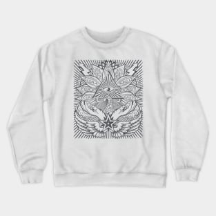 Illuminati Pyramid Eye Crewneck Sweatshirt